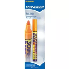   SCHNEIDER Maxx 265 Krétamarker, 1-3 mm, narancssárga (decor marker)