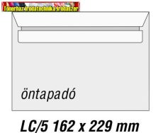 LC/5 öntapadós boriték 500 db/dob 162x229mm (LC5) 