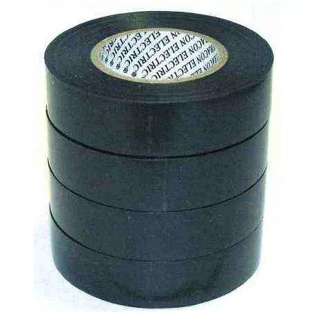 PVC szigetelőszalag 20m x 19mm fekete 