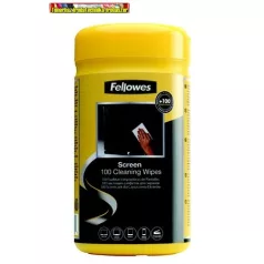  FELLOWES Tisztítókendő, képernyőhöz, 100 db, IFW99703