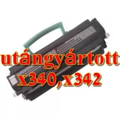 Lexmark X340,X342 standard import utángyártott toner 6K