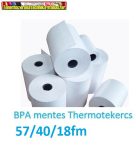   57mmx18fmx12mm hőpapír BPA mentes (thermo szalag) 100db/dob (57x40,57/40)