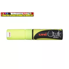 UNI PWE-8K  Krétamarker, 8 mm, fluor sárga