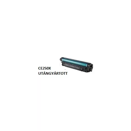 Utángyártott CE250X  toner  10,5K  HP nyomtatóhoz