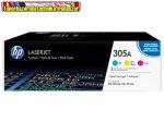   Hp CF371AM Color Lézertoner eredeti Tri-Pack (multipack) (C+M+Y) 128A 3*1,3k(5%)(CE321, 322A,323A)