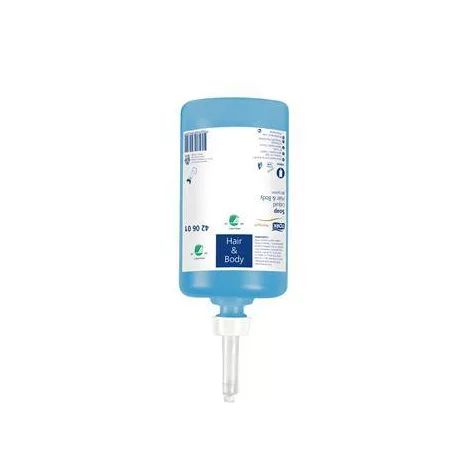 Tork Premium Soap Liquid Hair & Body" folyékony szappan, kellemes illatú, S1 rendszer  1000 ml (421601,420601)