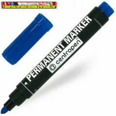   Centropen alkoholos filctoll KÉK vastag,gömb hegy 8566 (permanent)