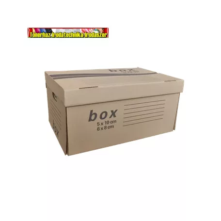 FORNAX Archiváló konténer archiváló dobozhoz 540mmx360mmx253mm (6x8cm v 5x10cm) (4941)