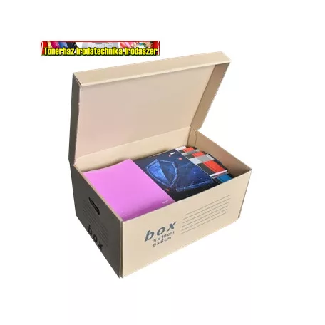 FORNAX Archiváló konténer archiváló dobozhoz 540mmx360mmx253mm (6x8cm v 5x10cm) (4941)