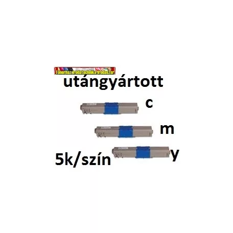OKI C510,C511,C530,C531,MC661,MC561,MC562 utángyártott toner  COLOR  5K /SZÍN 