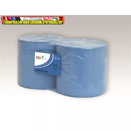 Kéztörlő, tekercses, 3 rétegű, LUCART, Strong Blue 3500 kék 2 tekercs/csg 851323