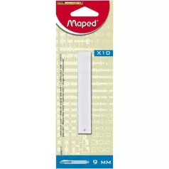   Maped Pótkés 9 mm-es univerzális késhez, 10 db/bliszter (barkácskés / snitzer betét) (pótpenge)
