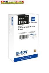 Epson T7891 XXL nagy kapacitású fekete eredeti tintapatron 65,1ml (4K)