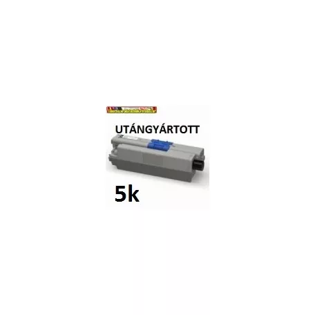 OKI C510,C511,C530,C531,MC661,MC561,MC562 utángyártott toner  BLACK  5K  44469804
