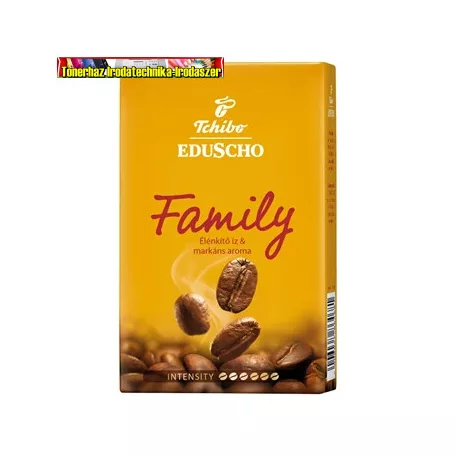 Eduscho / Tchibo Family kávé, vákumos, őrölt, 250 g
