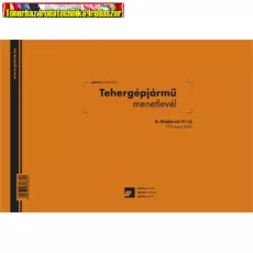 Menetlevél A/4 tgk. 100lap d.Gépj.21(tehergépkocsi menetlevél) PÁTRIA