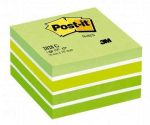   Post-it 76x76 öntapadós jegyzettömb kocka Aquarell zöld 450lap/cs 2028G
