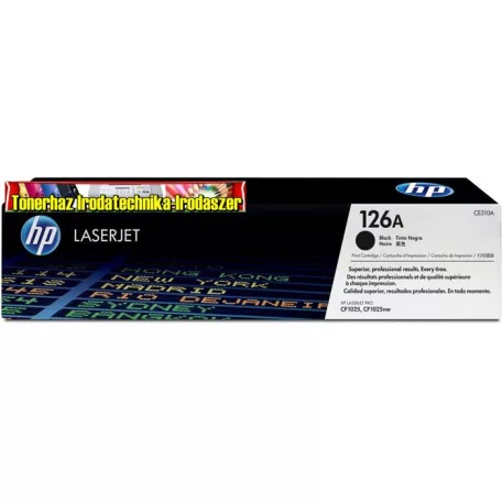 Eredeti Hp CE310A (126A) black toner