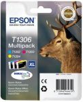   Epson T1306 eredeti St. 525WD,SX620FW,BX320FW multipack, ( c+m+y ), 30,3ml