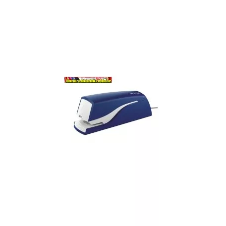 Tűzőgép -55320035- elektromos adapteres N10 kapocshoz KÉK LEITZ