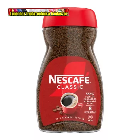 Nescafé Classic instant kávé 100 g üveges