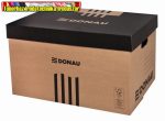  DONAU Archiváló konténer, levehető tető, 545x363x317 mm, karton,  D7666N