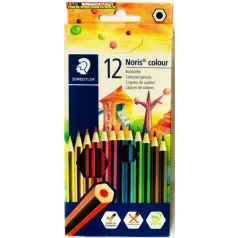 STAEDTLER Színesceruza hatszögletű 12db-os -  185C12