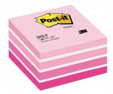 Post-it 76x76 öntapadós jegyzettömb kocka Aquarell pink 2028P 450lap/cs