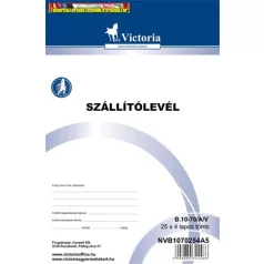 Szállítólevél 25x4lap -B.10-70/A/V- A/5 