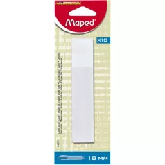   Maped Pótkés 18mm-es univerzális késhez, 10 db/bliszter (barkácskés / snitzer betét) (pótpenge)
