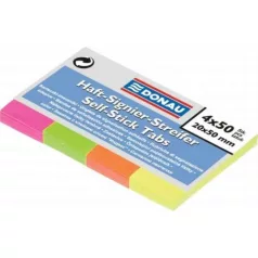 Donau jelölőlap 20x50mm vegyes D7576