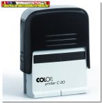 Bélyegző, COLOP Printer C20, fekete párna
