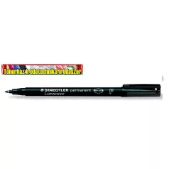   STAEDTLER Lumocolor 318 F Alkoholos marker, OHP, 0,6 mm, fekete