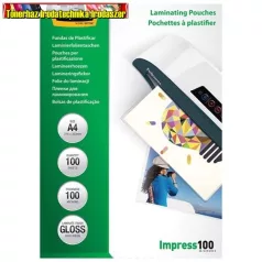   Fellowes  lamináló fólia A/4 2X100 mic. 100 db/csom.  fényes 5351111
