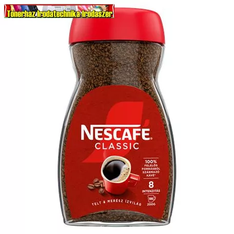 Nescafé Classic instant kávé 200g üveges