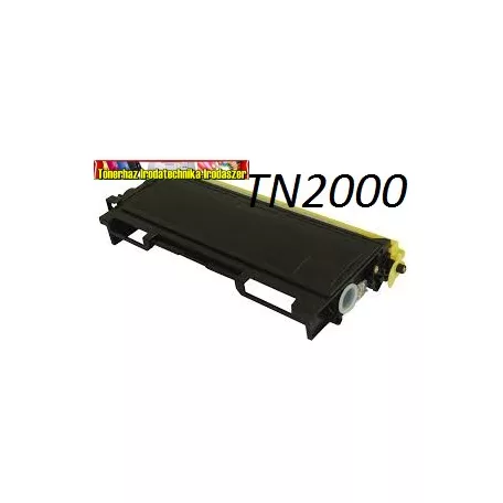 Brother TN 2000 utángyártott toner Standard Import  (TN2000,TN-2000) 2,5K