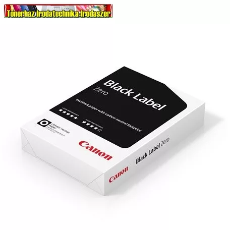 Canon Black label Zero (Canon Office)  A/4 80g fénymásolópapír 500ív/cs (Océ premium)