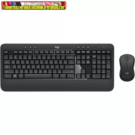 LOGITECH Vezeték Nélküli Billentyűzet + Lézer egér DESKTOP MK540