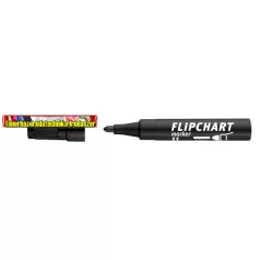   Flipchart marker, 1-3 mm, kúpos, ICO Artip 11, 4 féle színben