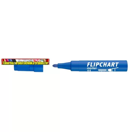 Flipchart marker, 1-3 mm, kúpos, ICO Artip 11, 4 féle színben