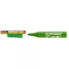 Flipchart marker, 1-3 mm, kúpos, ICO Artip 11, 4 féle színben