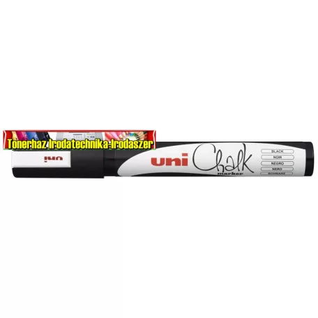 UNI PWE-5M Krétamarker, 1,8-2,5 mm, fekete