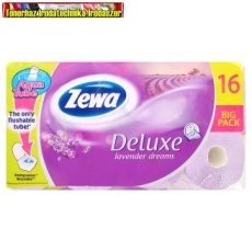 Zewa Deluxe Lavender Dreams 3 rétegű levendula illatú toalettpapír 16 tekercs (toalettpapír)(toaletten lehúzható WC-papír-gurigáva)