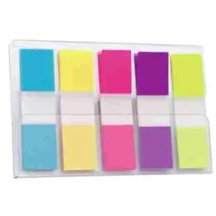   Post-it 683-5  jelölőcimke 5 színű , műanyag, 5x20 lap, 12x43 mm