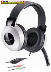 Genius HS-05A Stereo Fejhallgató (3.5mm Jack, hangerőszabályozó, mikrofon) HS05A