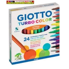 Giotto Turbo Color 24-es filctoll (rostiron)