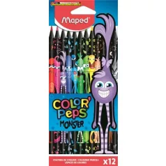 Maped COLOR PEPS Monster színes ceruza, 12 db/doboz 