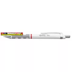ROTRING Golyóstoll  M  0,5 FEHÉR TEST (KÉK TINTA)