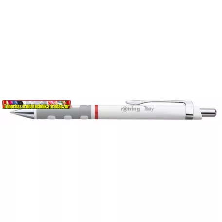 ROTRING Golyóstoll  M  0,5 FEHÉR TEST (KÉK TINTA)
