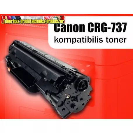 Canon CRG737 utángyártott nagy kapacítású Toner 2,2K (CRG-737;CRG 737) 